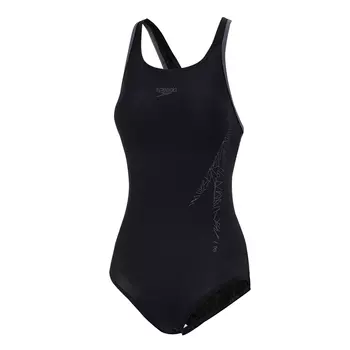 Speedo Слитный женский купальник черного цвета