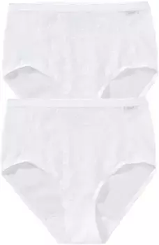 Speidel Formslip (2 шт. в упаковке), двойная передняя часть с простым шнурком для большей поддержки, белый