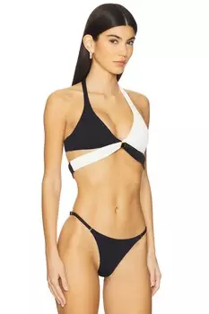 Спенсер лола бикини топ Vix Swimwear, черный