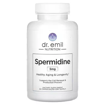 Спермидин Dr. Emil Nutrition 5 мг, 60 капсул (2,5 мг на капсулу)