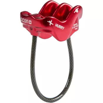 Спешите страховочное устройство Ocun, красный