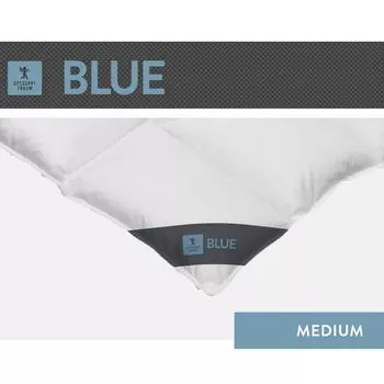 Spessarttraum Пуховое одеяло синий 240 x 220 см средний