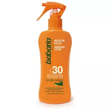 СПФ 30 Spray Protector Solar Babaria, 200 ml