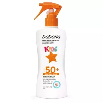 СПФ 50+ Spray Protector Solar Infantil Babaria, 200 ml