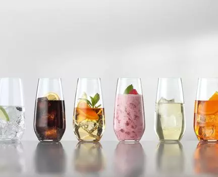 Spiegelau Authentis Casual Summer Набор напитков для напитков (6 шт.) 4800192, прозрачный