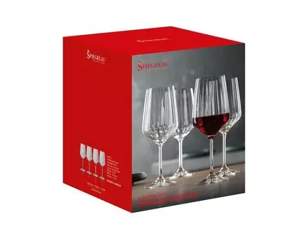 Spiegelau LifeStyle Бокал для красного вина, 630 мл, прозрачный (4 шт. в упаковке)