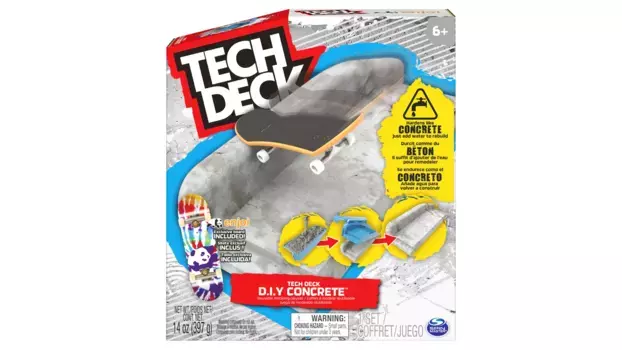 Spin Master Tech Deck Concrete рампа для грифа своими руками из многоразового бетонного материала