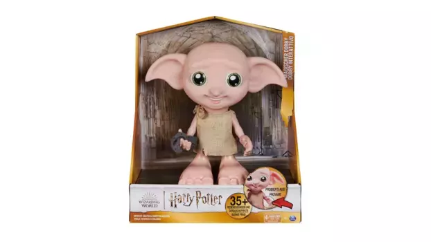 Spin Master Волшебный мир Гарри Поттер Интерактивная кукла-домовой эльф Добби