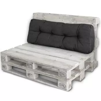 Спинка подушки поддона Lacestone черная MS-16562, черный