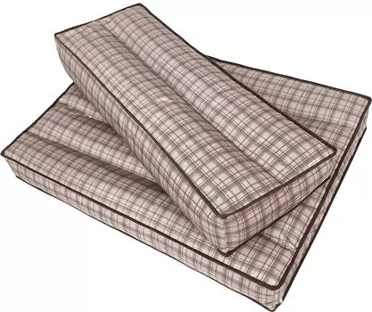 Спинка подушки поддона Lacestone темно-серая MS-16558 Stanislaw Jurga, бежевый