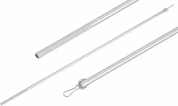 Спиннинг Good Life "Prim", (1 шт.), для штор Длина: 125 см, цвет silberfarben