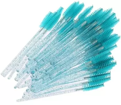 СПИРАЛЬ ДЛЯ РЕСНИЦ 50 ШТ ЗЕЛЕНЫЕ, РЫЧАГОВЫЕ Lewer