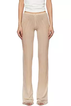 Спиральные брюки для отдыха Jean Paul Gaultier, розовый