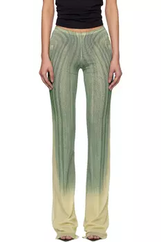 Спиральные брюки для отдыха Jean Paul Gaultier, синий