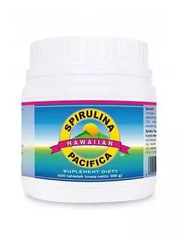 Спирулина Пасифика Гавайская 500 мг (600 таблеток) - биологически активная добавка Inna marka