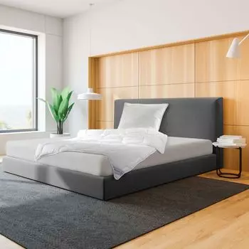 Спите чудесно, стеганая кровать или подушка с чехлом из микрофибры, подходит для аллергиков, стеганая кровать Duo размером 155 х 200 см Betten-ABC