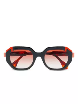 Сплавленные солнцезащитные очки Face Face, черный