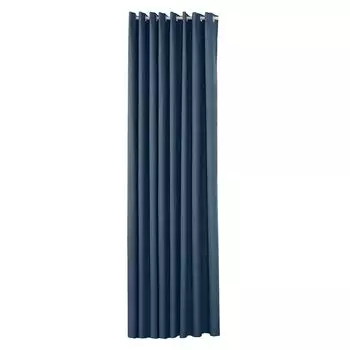 Сплошной цвет, блокирующий свет, занавеска для гостиной, спальни, драпировка для дома, украшение для кофе Stuttg, темно-синий