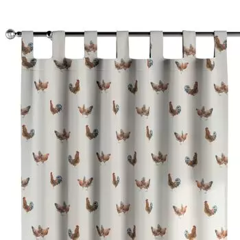 Сплошной цвет с цветочным узором, кухонная короткая занавеска, драпировка, драпировка для окна, домашний декор-белый, размеры: L Dekoria