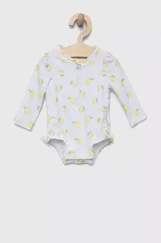 Сплошной детский купальник GAP, белый