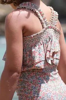 Сплошной детский купальник Konges Sljd, мультиколор