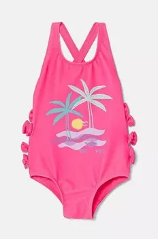 Сплошной детский купальник Zippy, розовый