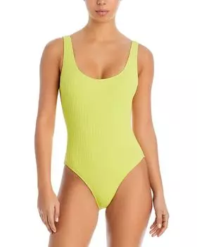 Сплошной купальник Annemarie Solid & Striped, цвет Green