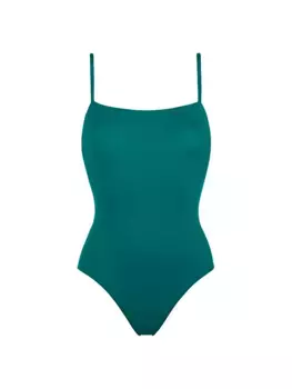 Сплошной купальник Aquarelle Eres, цвет jungle