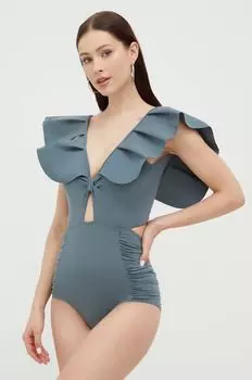 Сплошной купальник MAIO MAIO Paris, синий