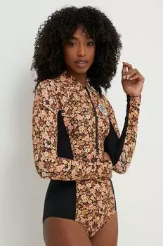 Сплошной купальник Sea of Dreams Rip Curl, коричневый