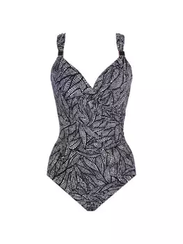 Сплошной купальник Shore Leave Siren Miraclesuit Swim, белый