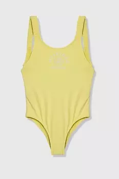 Сплошной купальник Tommy Hilfiger для мальчиков, желтый