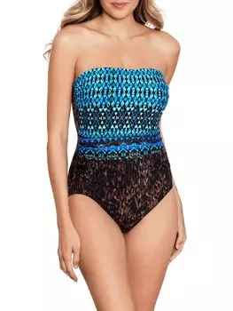 Сплошной купальник Untamed Avanti Miraclesuit, цвет Brown Multi