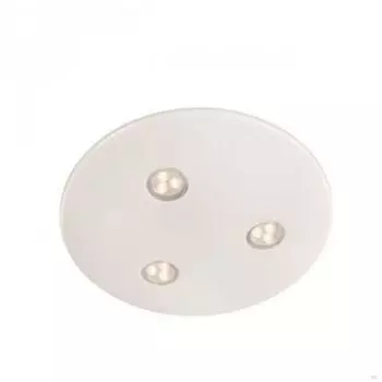 Сплошной светодиодный потолочный светильник для ванной комнаты Bubbles 3x PowerLED 7,5 Вт, теплый белый IP44 Philips