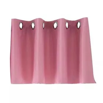 Сплошные оконные шторы для гостиной, кухни, блокирующие свет, шторы для домашнего декора, темно-синие, размеры: 132 x 90 см Stuttg, розовый
