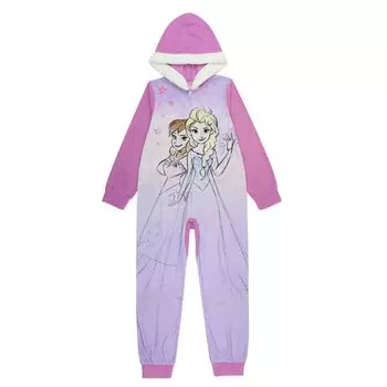 Сплошные пижамы с Эльзой и Анной из мультфильма «Холодное сердце» для девочек 4–8 лет Disney