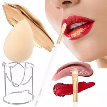 Спонж-блендер для макияжа + кисть для консилера для контура губ, Pagano