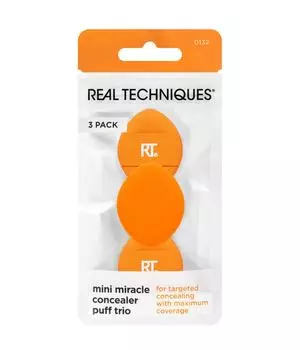 Спонж для макияжа Real Techniques Mini M. Concealer Puff Trio, 1 шт.