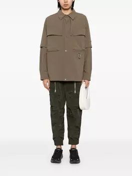 Spoonyard зауженные брюки с поясом, зеленый