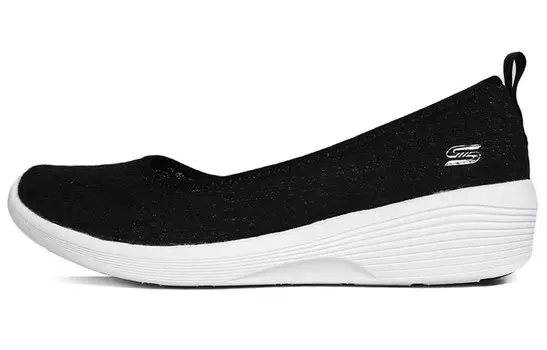 СПОРТ АКТИВНЫЙ Кроссовки для жизни женские низкие черные Skechers