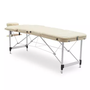 SPORTINATOR Premium 3-зонный массажный стол бежевый