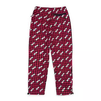 СПОРТИВНЫЕ БРЮКИ HOUNDSTOOTH BLACK RED Mains