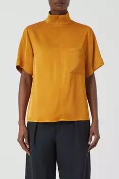 СПОРТИВНЫЙ ТОП CLOSED, цвет golden cinnamon