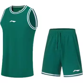 Спортивная баскетбольная коллекция Баскетбольный костюм мужской Storm Green Lining, зеленый
