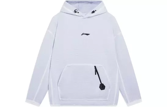 Спортивная баскетбольная коллекция толстовка мужская белая Lining, белый