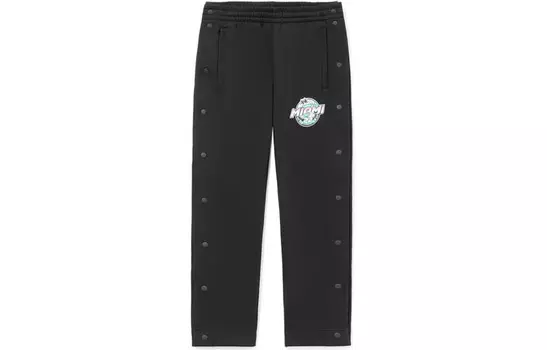 Спортивная баскетбольная коллекция трикотажные спортивные штаны мужские черные Lining, черный