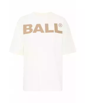 Спортивная блузка футболка с классным принтом Ball, белый