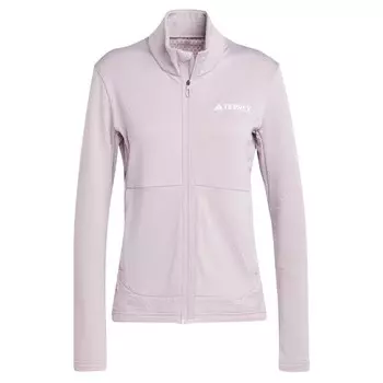 Спортивная флисовая куртка Adidas, фиолетовый