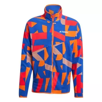 Спортивная флисовая куртка ADIDAS TERREX, синий