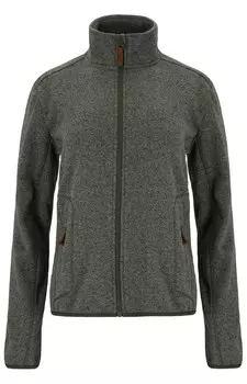 Спортивная флисовая куртка Gipfelglck Ilona, темно-зеленый